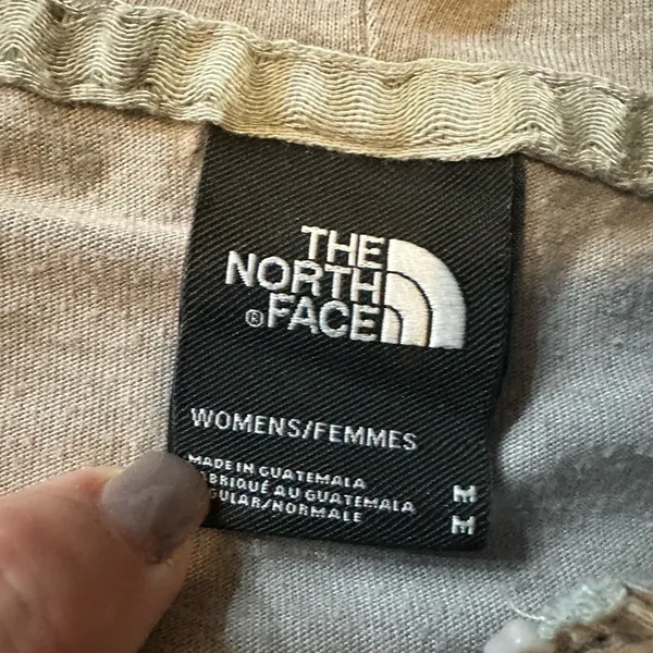 The North Face Women's Full Zip Hoodie Grey Medium Light Weight Outdoor - Image 4