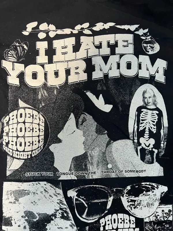 Phoebe Bridgers merch Black - Image 2