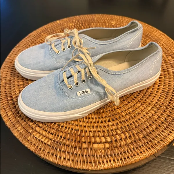 Vans Sky Blue Canvas Sneakers‎ - Image 2