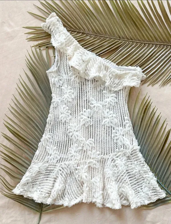 SheIn one shoulder beach cover up - Image 2