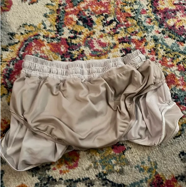 White Lululemon Shorts 2.5" - Image 3