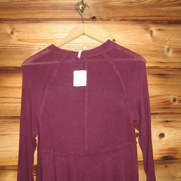 NWT Free People Maroon Top - Image 6
