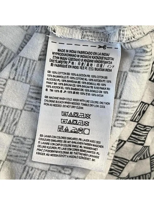 Vintage Y2K Skater Checkerboard Vans Baby Tee Size Small - Image 7