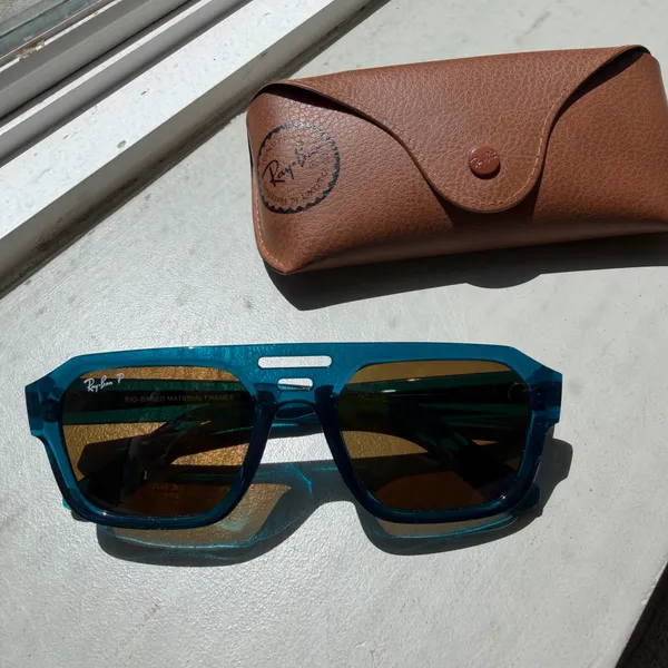 Ray-Ban Corrigan Bio-Based Blue Sunglasses - Image 9