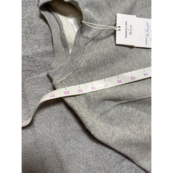 NWT Madewell × Benjamin Talley Smith Armory Classic Sweatshirt‎ Grey Size Small - Image 6