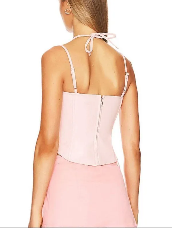 Revolve NWT Miaou Aphex Corset Pink - Image 5