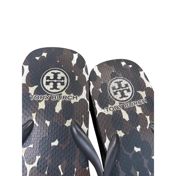 Tory Burch wms black cameo spring summer sandals sz 8 SKU 9892 - Image 8