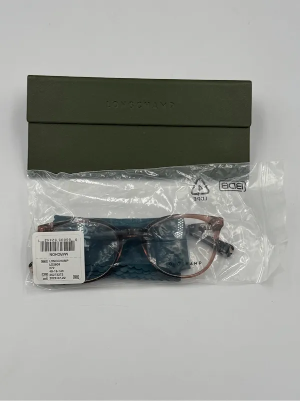 NWT Longchamp Women’s Eyeglasses Nude LO2608 - Image 2