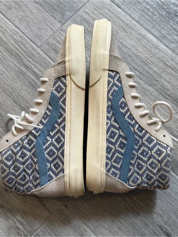 VANS Sk8-Hi Reissue Mens 8 Women's 9.5 California Italian Weave Chakana Tribal - Image 6
