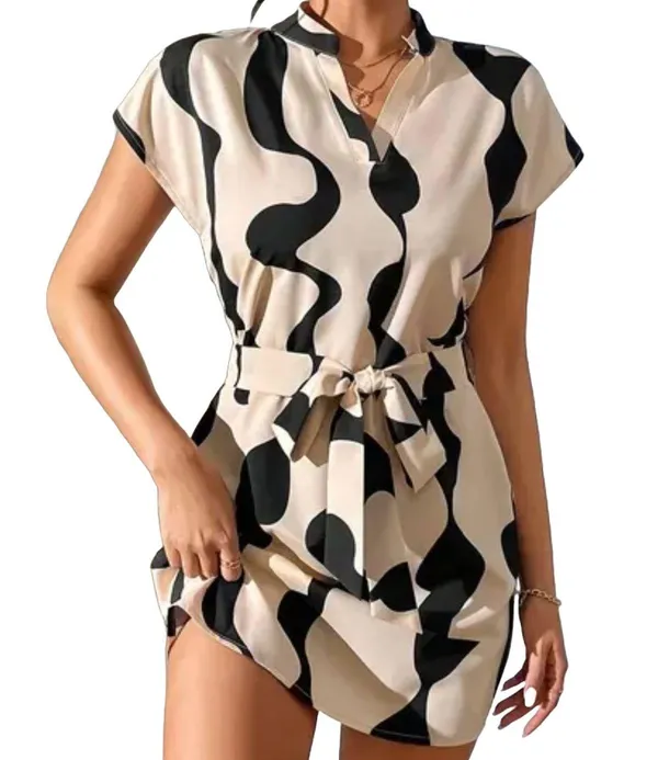 V Neck Regular Sleeve Shirt For Women - Image 4