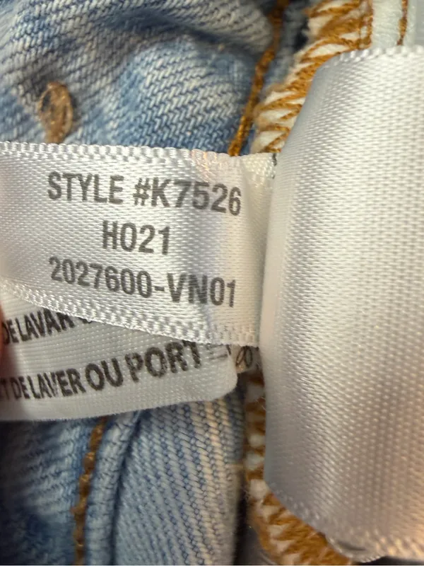 Madewell The Curvy Perfect Vintage‎ Jean in Blue Size 28 - Image 8