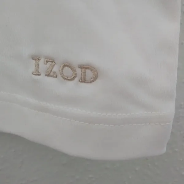 IZOD XFG M Sleeveless White Pullover Golf Top - Image 3