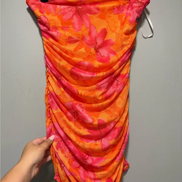 Amazon Floral Bodycon Mini Dress - Image 3