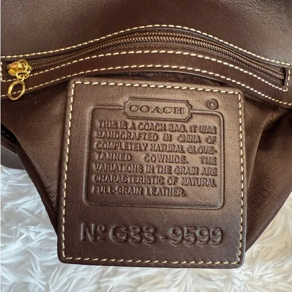 COACH Mahogany 9599 Legacy Flap Crossbody - Image 9
