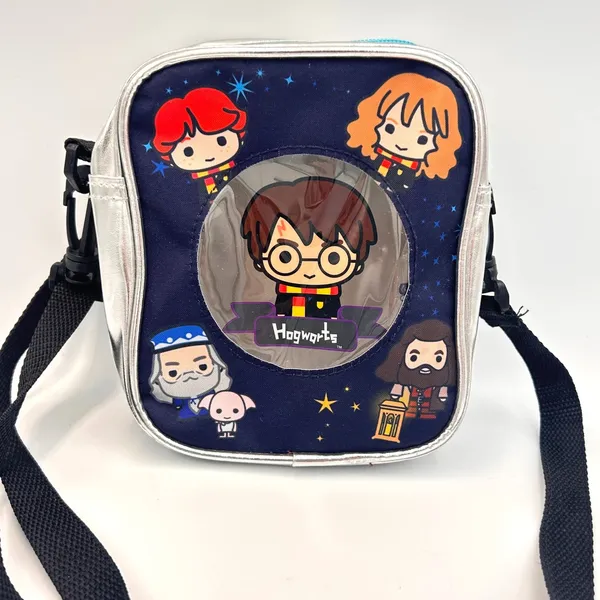 Bioworld Harry Potter Chibi Crossbody Youth‎ Bag Silver Small Wizarding World - Image 2