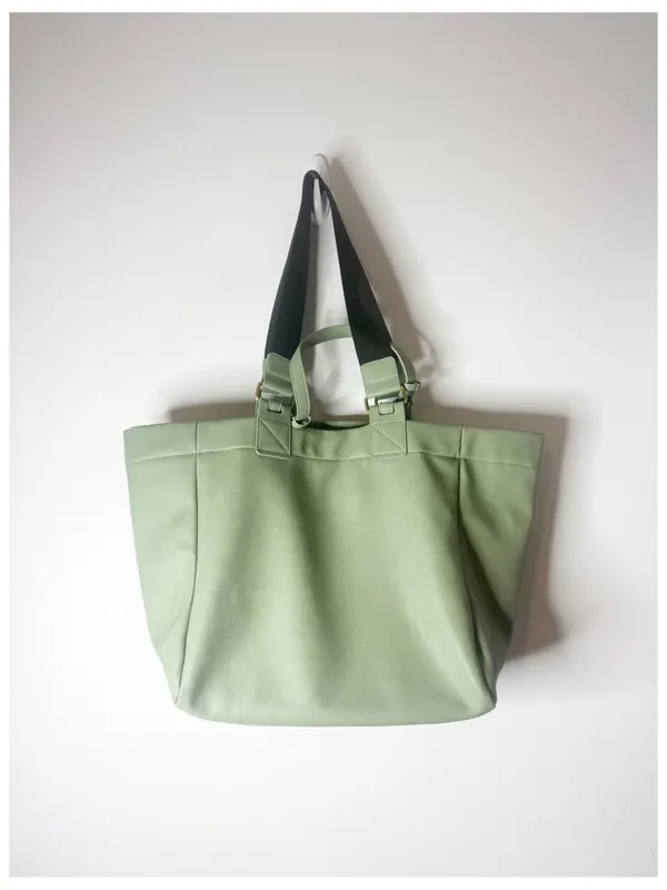 New free People Ventura Vegan Tote Moss green - Image 2