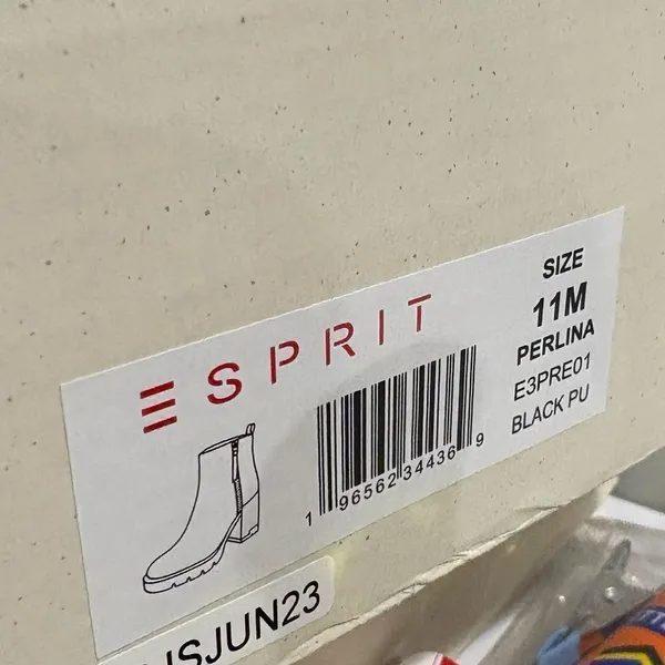 Esprit Women's Perlina Block Heeled Booties Size 11 - Image 7