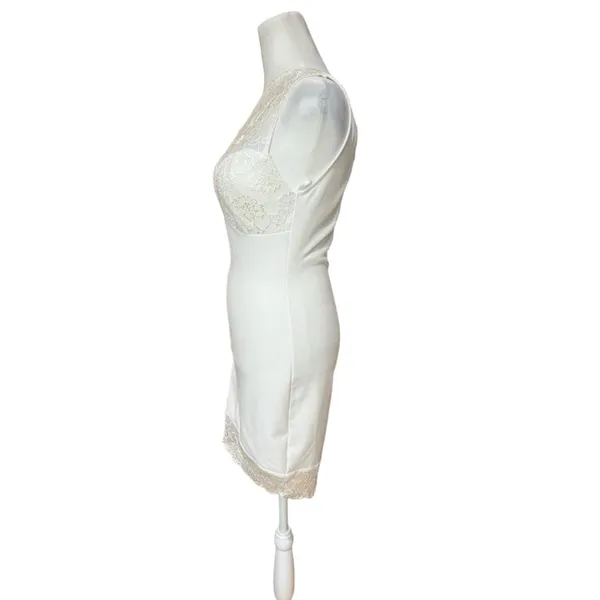 Windsor White Bodycon Mini Dress Women Medium - Image 3