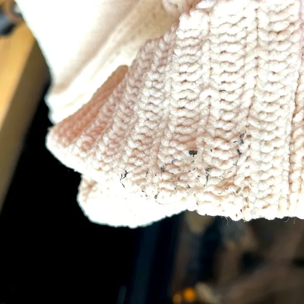 Chunky Knit Sweater Roomy Comfy Crochet Womens One Size - Image 16