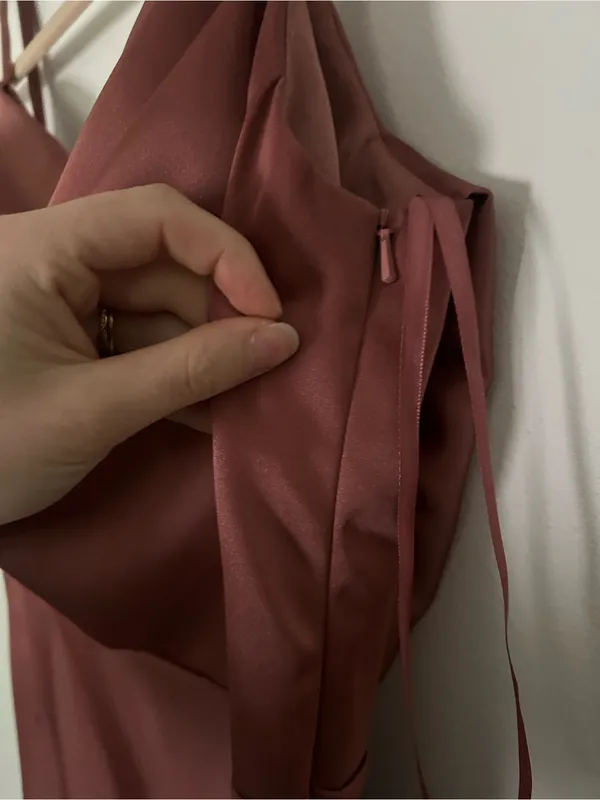 Reverly Skye dress copper rose 8 satin - Image 8