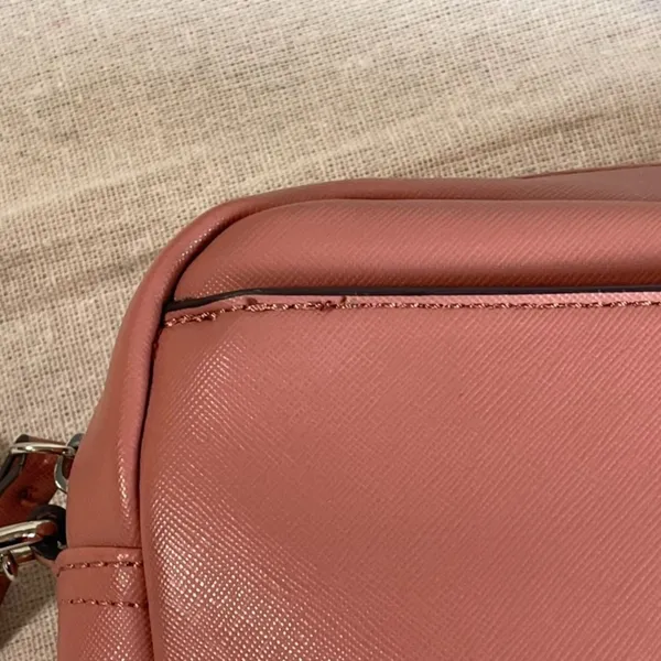 Nine West | Dusty Rose Crossbody Camera Bag Style Purse - Image 12
