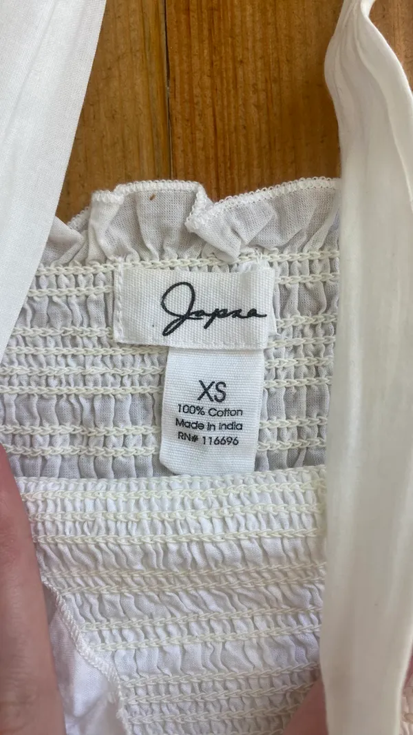 White summer top Size XS - Image 2