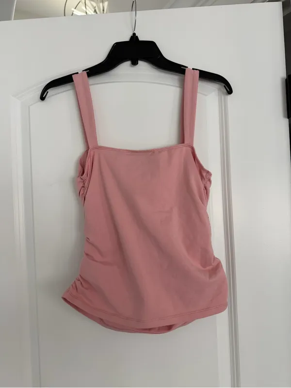 Reformation Trish Ruched Tank - Image 4