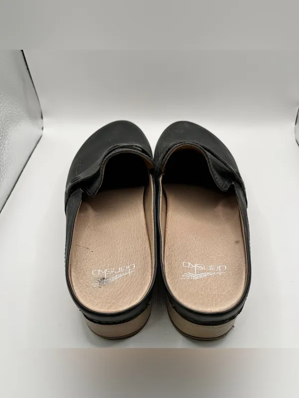 Dansko Womens Bel Oiled Grey Clog Size 40 EU 9.5-10 US EUC - Image 7