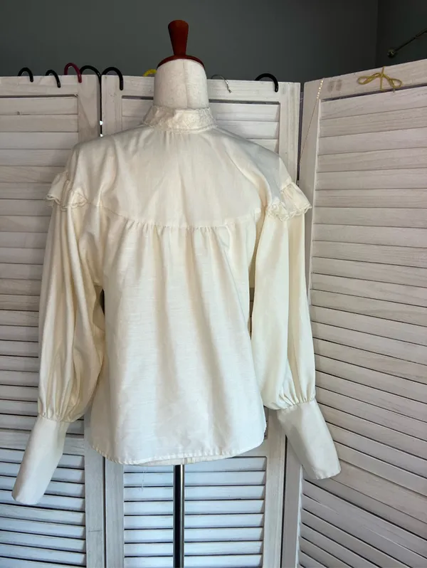 Gunne Sax Jessica McClintock Top vintage prairie size m - Image 3