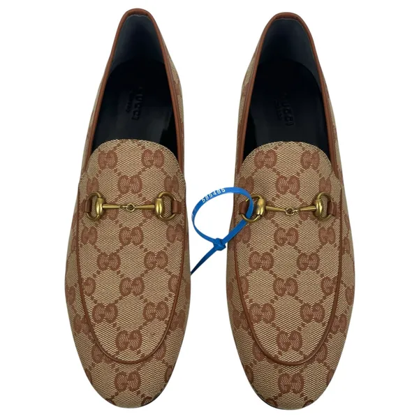 Gucci Jordaan GG Monogram Horsebit Loafer Ruggine Rust Size 40.5 - Image 14