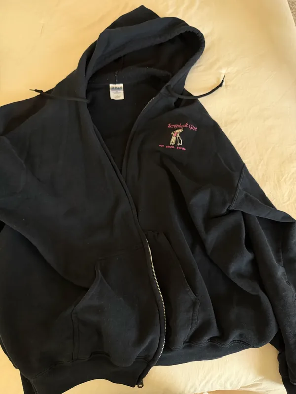 Scrapbook girl zip up jacket - Image 3