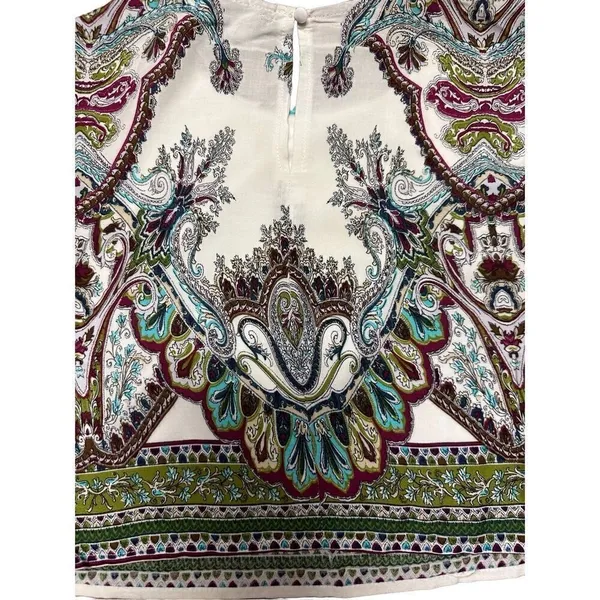 Akira Chicago black Label cropped lightweight multiprint‎ top sz S - Image 4