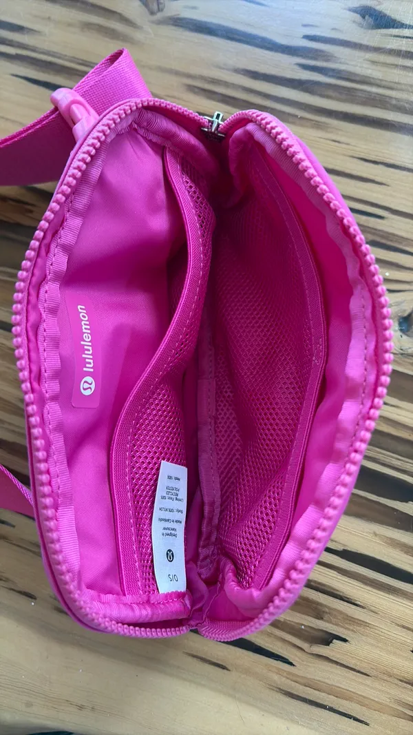 Pink Lululemon crossbody Bag - Image 2
