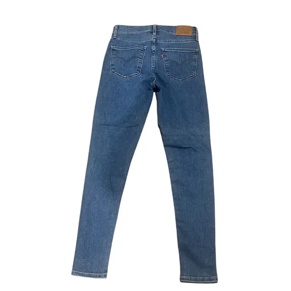 Levi's Women's 720 High Rise Super Skinny Jeans Blue Standard Size 25 - Image 5