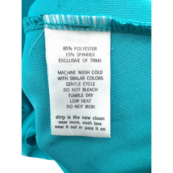 Toad & Co Womens Blue‎ Outdoor Athletic Zip Pocket Short Sleeve Dress Medium - Image 5