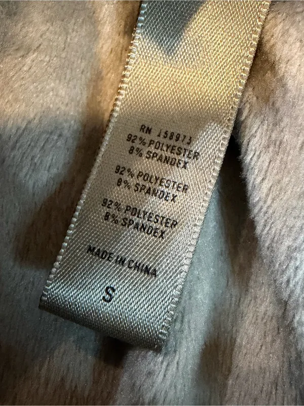 SKIMS Velour Velvet Gray Wide Leg Pants Sweatpants Size Small Cozy Soft Cuddle - Image 3