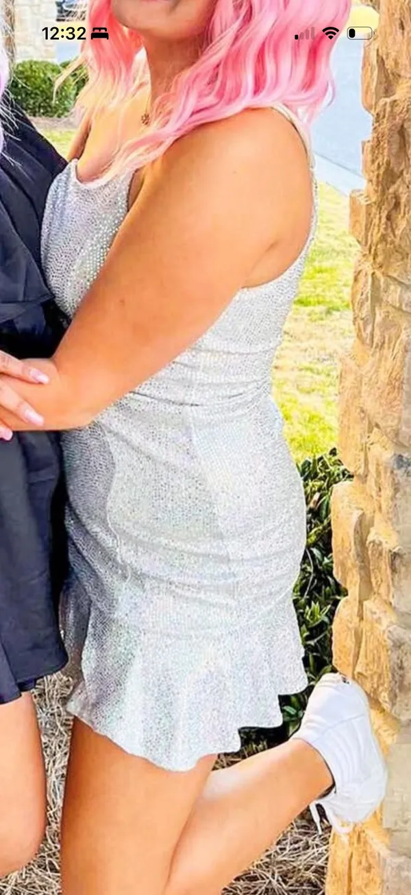 Sparkly dress Silver Size M - Image 2