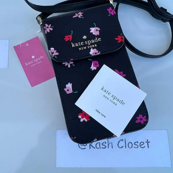 Kate Spade New York Black Phone Crossbody - Image 7