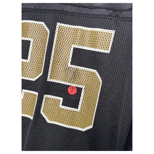 VTG Reggie Bush 25 Jersey Womens Extra Large Black New Orleans Saints NFL 2000s - Image 3