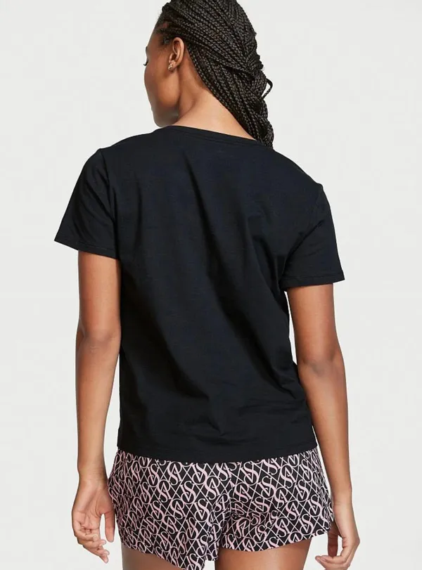 Victoria's Secret NWT Cotton Short Tee-pajamas size M - Image 2