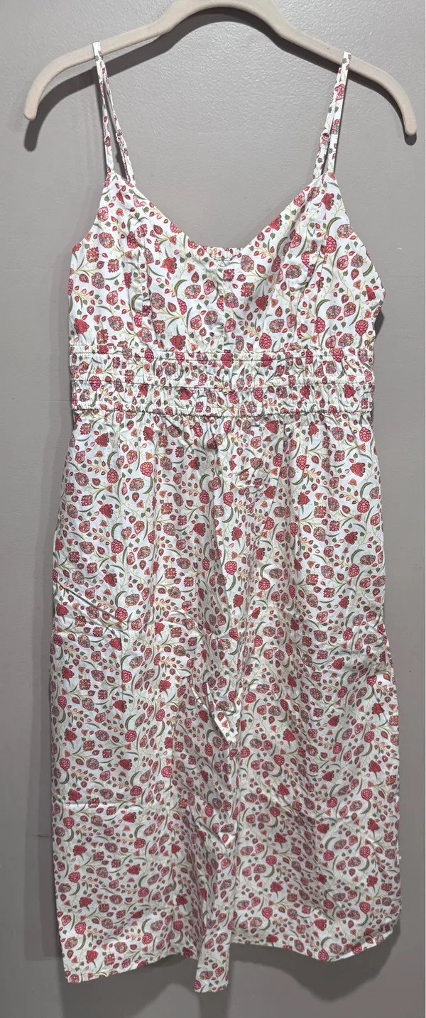 Old Navy Floral Spaghetti-Strap Summer Dress Small - Image 6