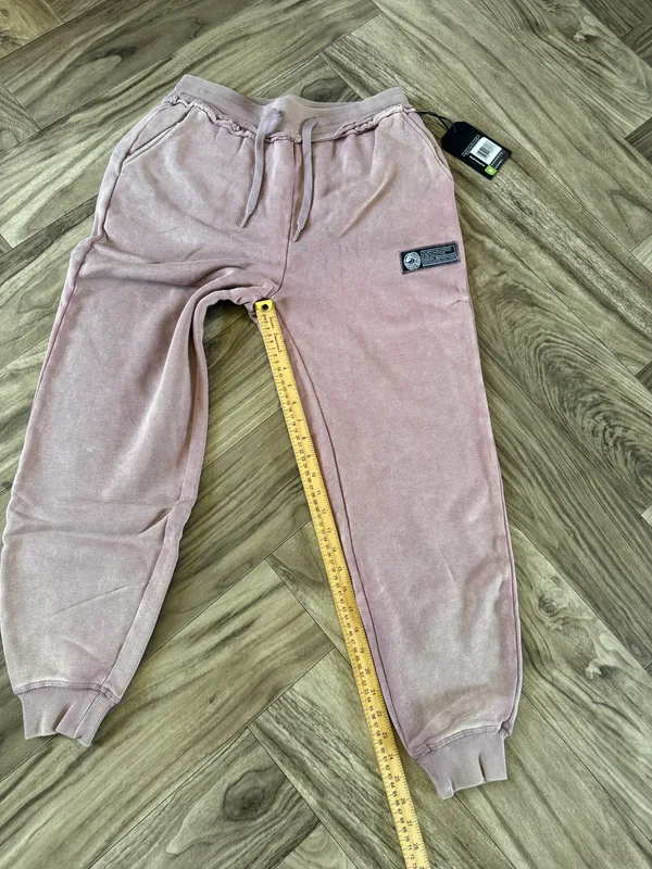 WOMEN'S Terry Oversized Jogger- Rose Quartz ,size Medium - Image 6