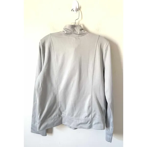 Ralph Lauren Active Full Zipper Jacket Gray Size Large - Image 2