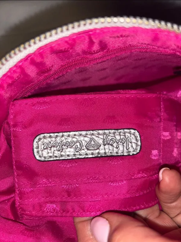 Juicy Couture “Love” Wristlet Silver With Multicolored Love Letters - Image 6
