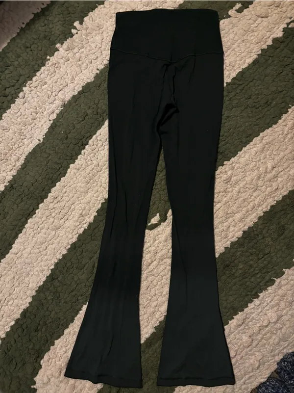 Lululemon Mini Align Flares - Forest Green - Image 2