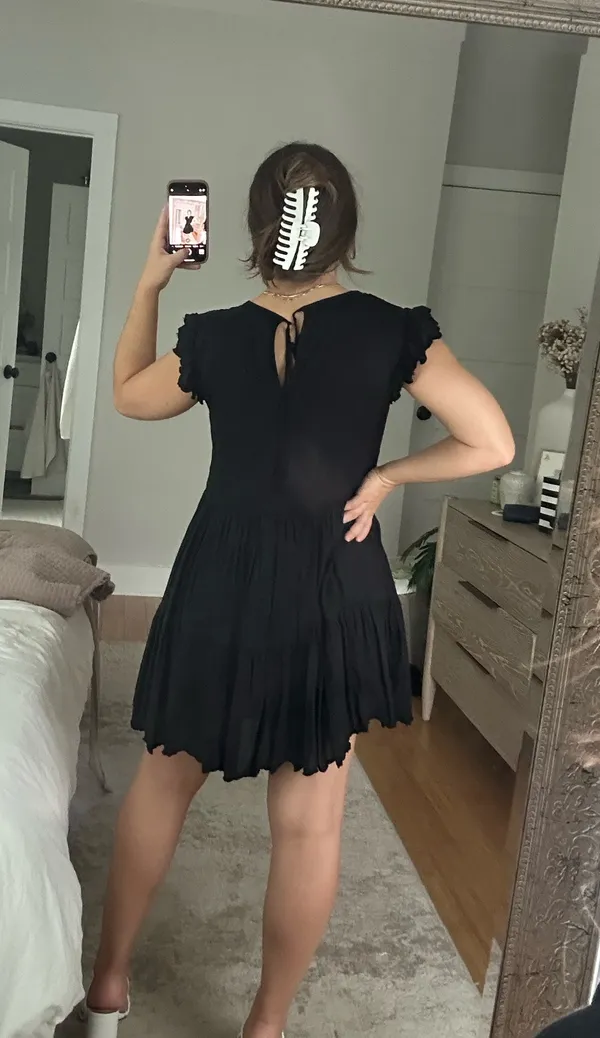 Black Aritzia Dress Wilfred - Image 2