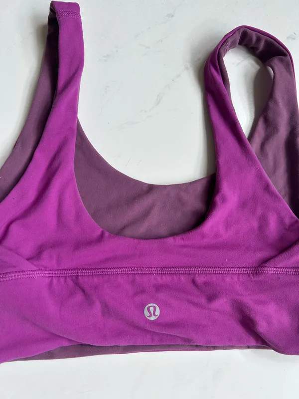 Lululemon Align Reversible Bra Vivid Plum Vintage Plum - Image 10
