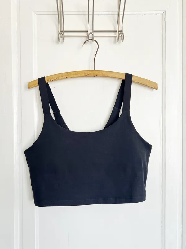 Offline by Aerie • The Hugger Longline Sports Bra black Recharge Least Support - Image 2
