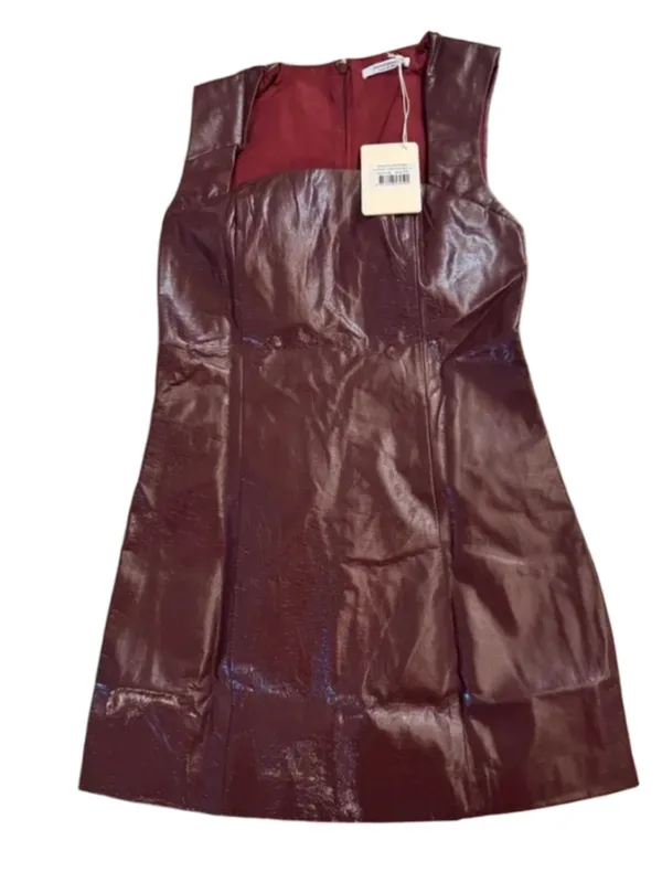 Peppermayo Samantha Mini Dress - Deep Red size 6 - Image 5
