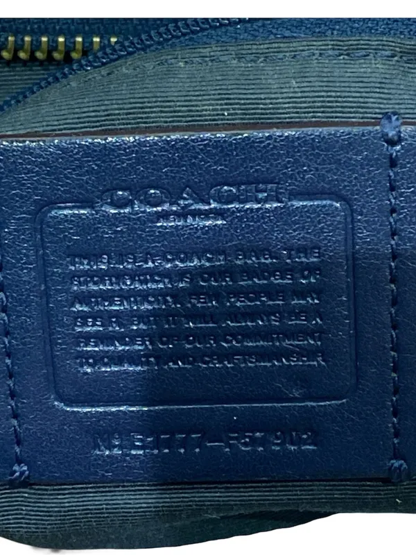 Coach Blake Nylon and leather carryall gunmetal - Image 2